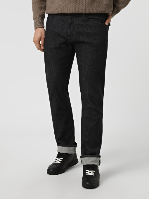 Прямые джинсы Emporio Armani модель EM001370-AF14116-MC002 Фото