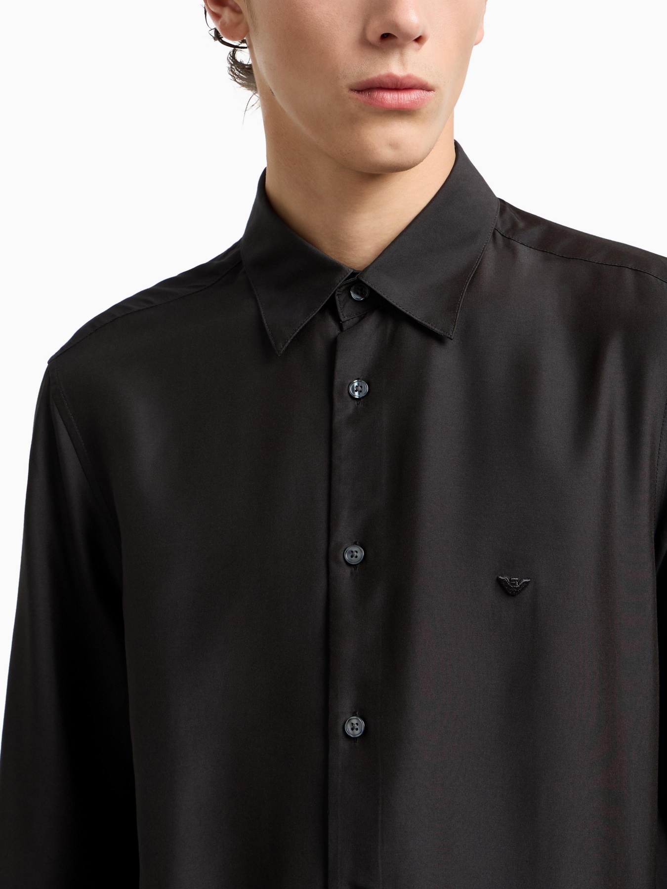 Сорочка повсякденна Emporio Armani модель EM001537-AF17293-UC001 Фото