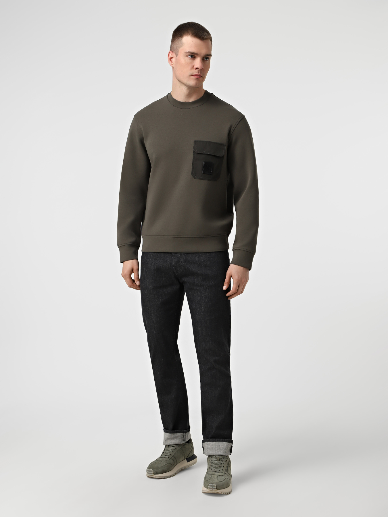 Свитшот Emporio Armani модель EM002925-AF10013-U8120 Фото