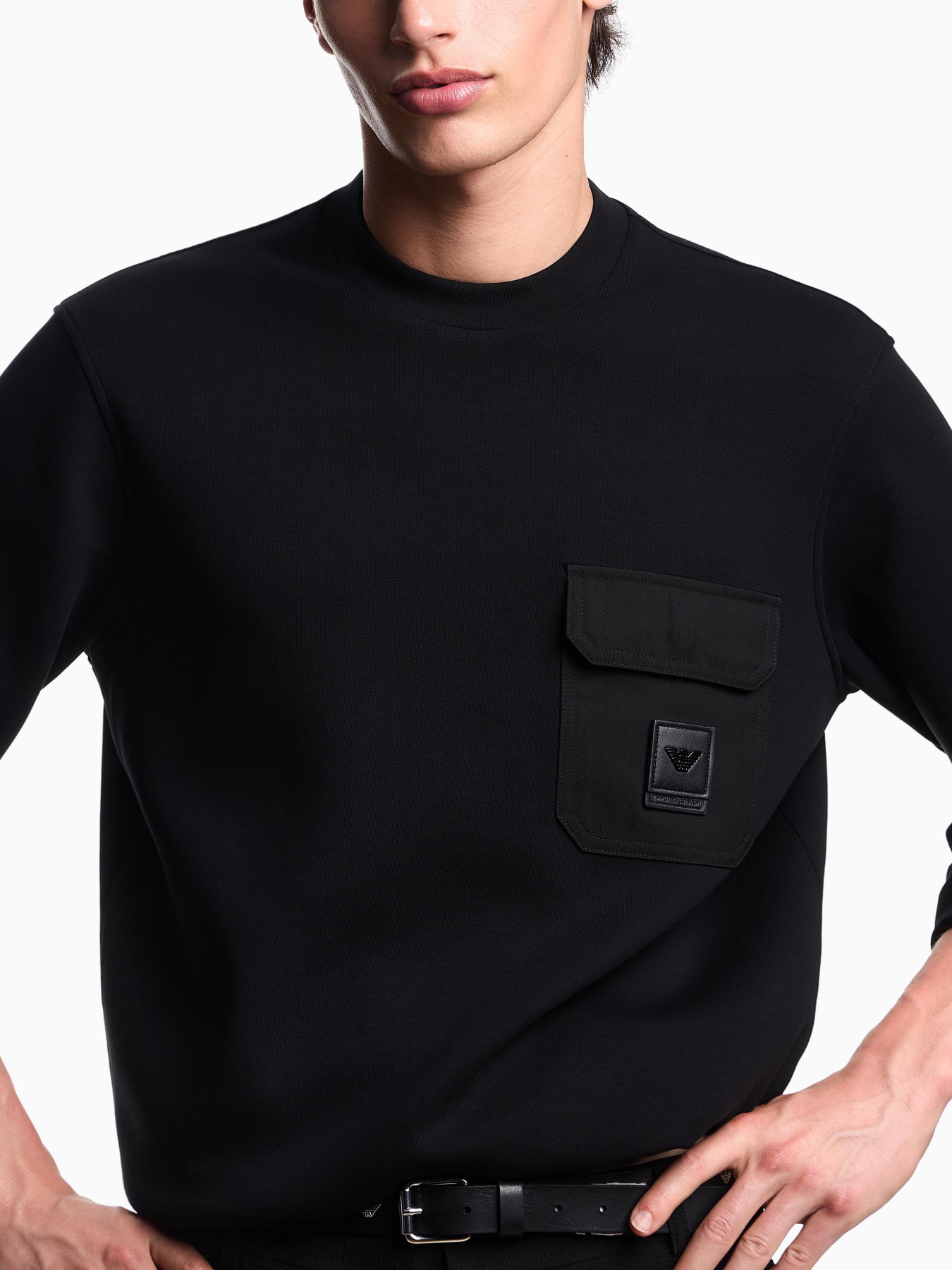 Свитшот Emporio Armani модель EM002925-AF10013-UC001 Фото