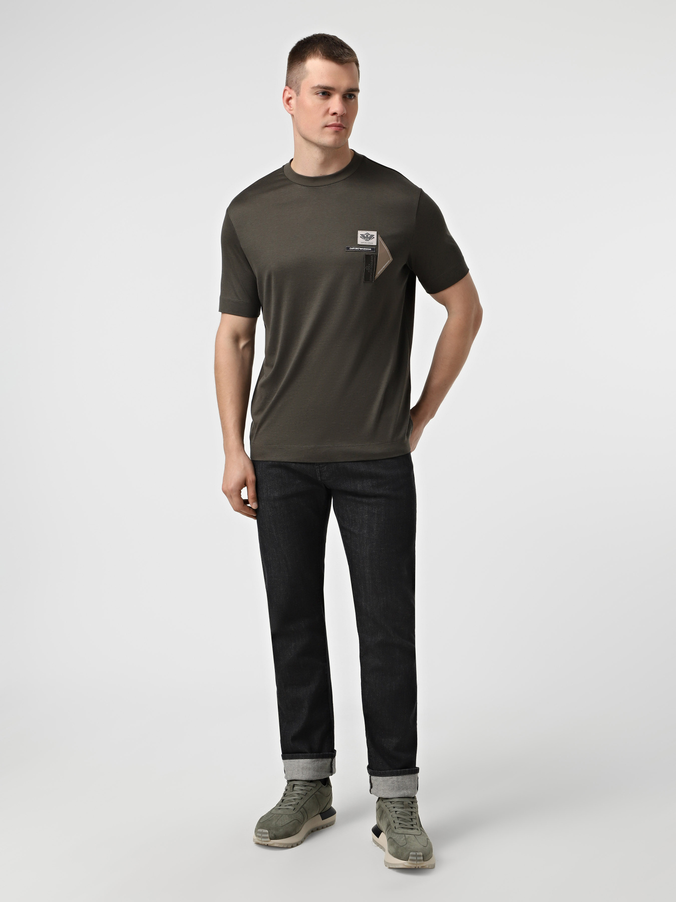 Футболка Emporio Armani модель EM002959-AF18312-U8120 Фото