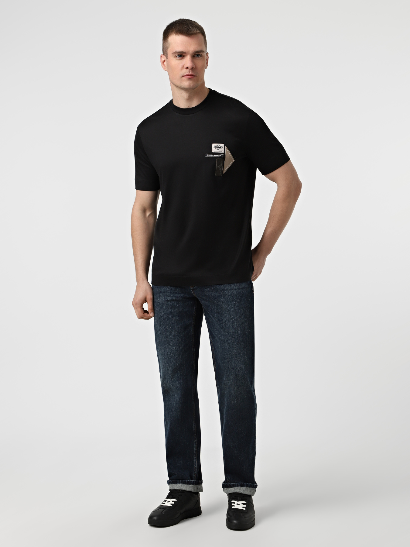 Футболка Emporio Armani модель EM002959-AF18312-UC001 Фото