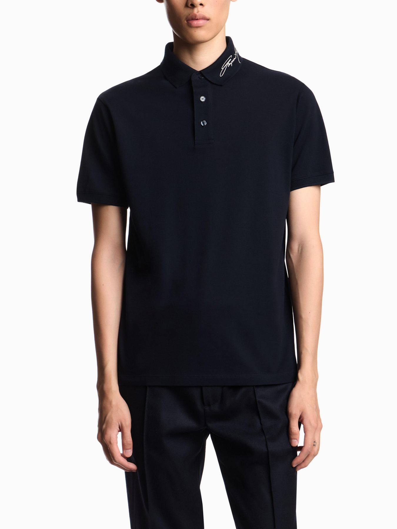 Поло Emporio Armani модель EM002999-AF12955-UB118 Фото