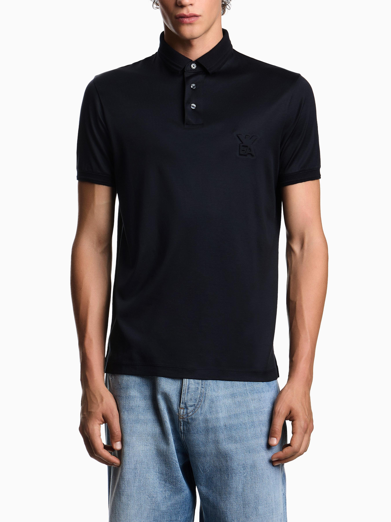 Поло Emporio Armani модель EM003002-AF10761-UB118 Фото
