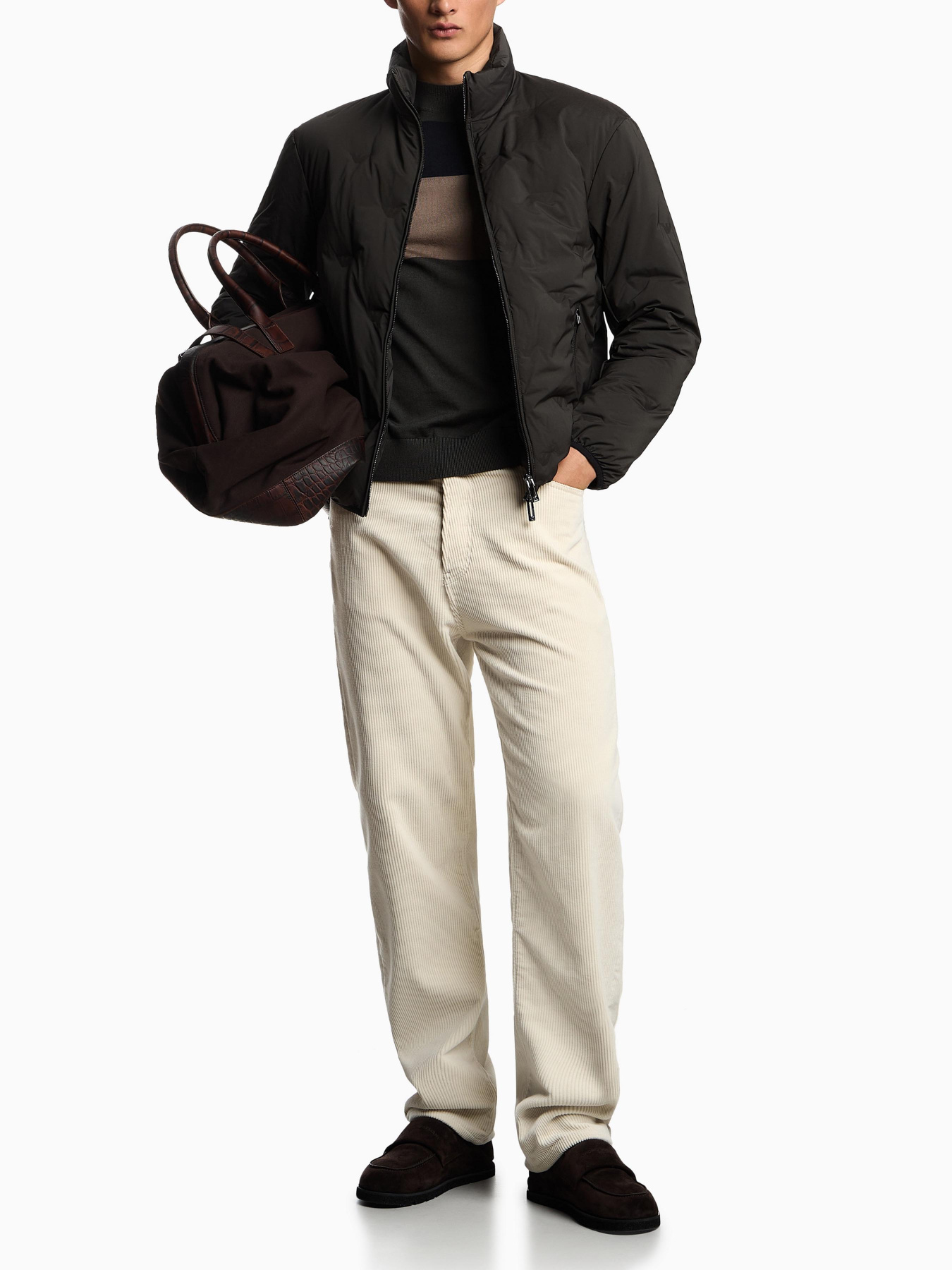 Зимова куртка Emporio Armani модель EM003045-AF18232-U8120 Зимова куртка Emporio Armani модель EM003045-AF18232-U8120 Фото