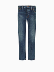 Прямые джинсы Emporio Armani модель EM003547-AF17483-MB001 Фото