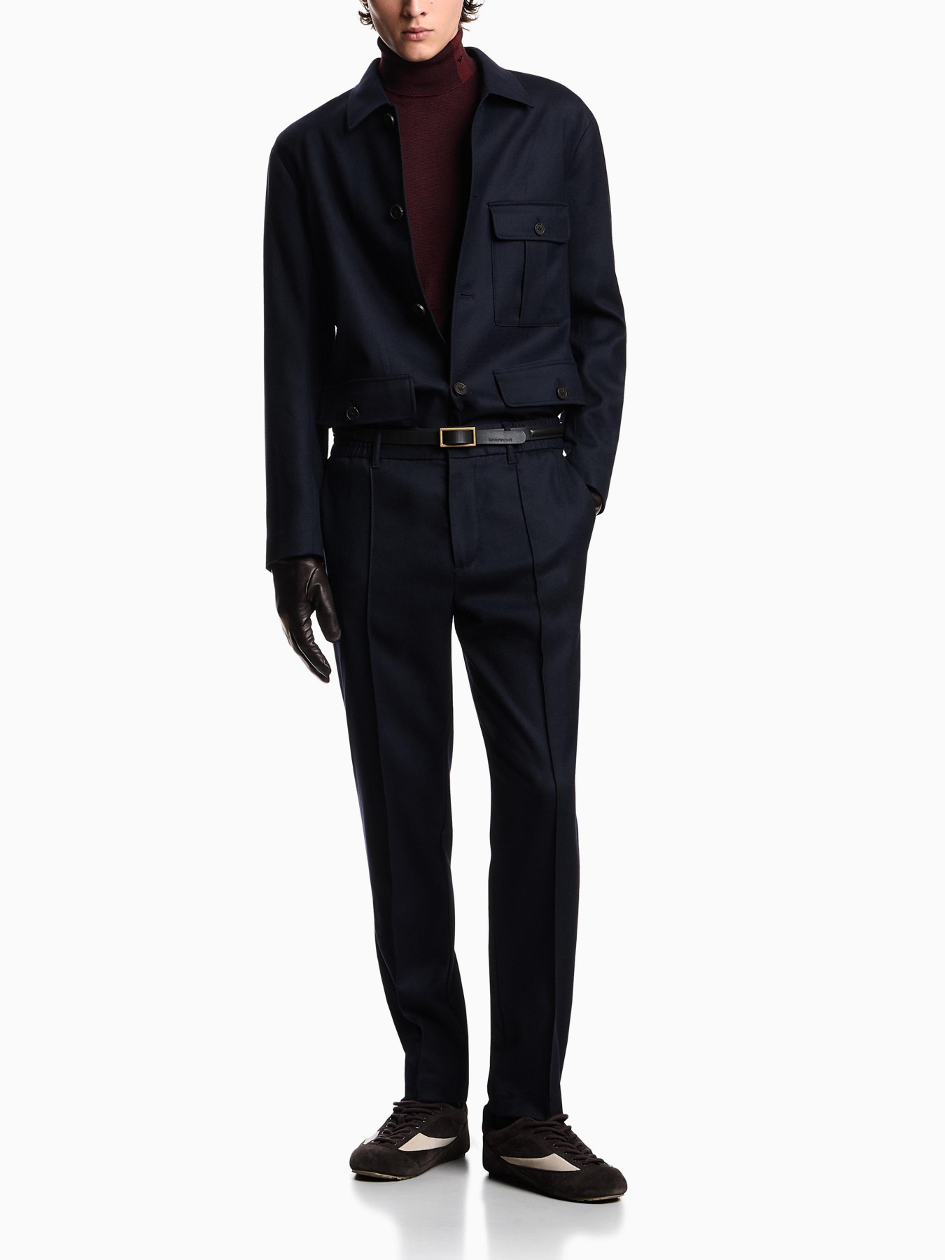 Повседневные штаны Emporio Armani модель EM003669-AF18507-UB118 Фото