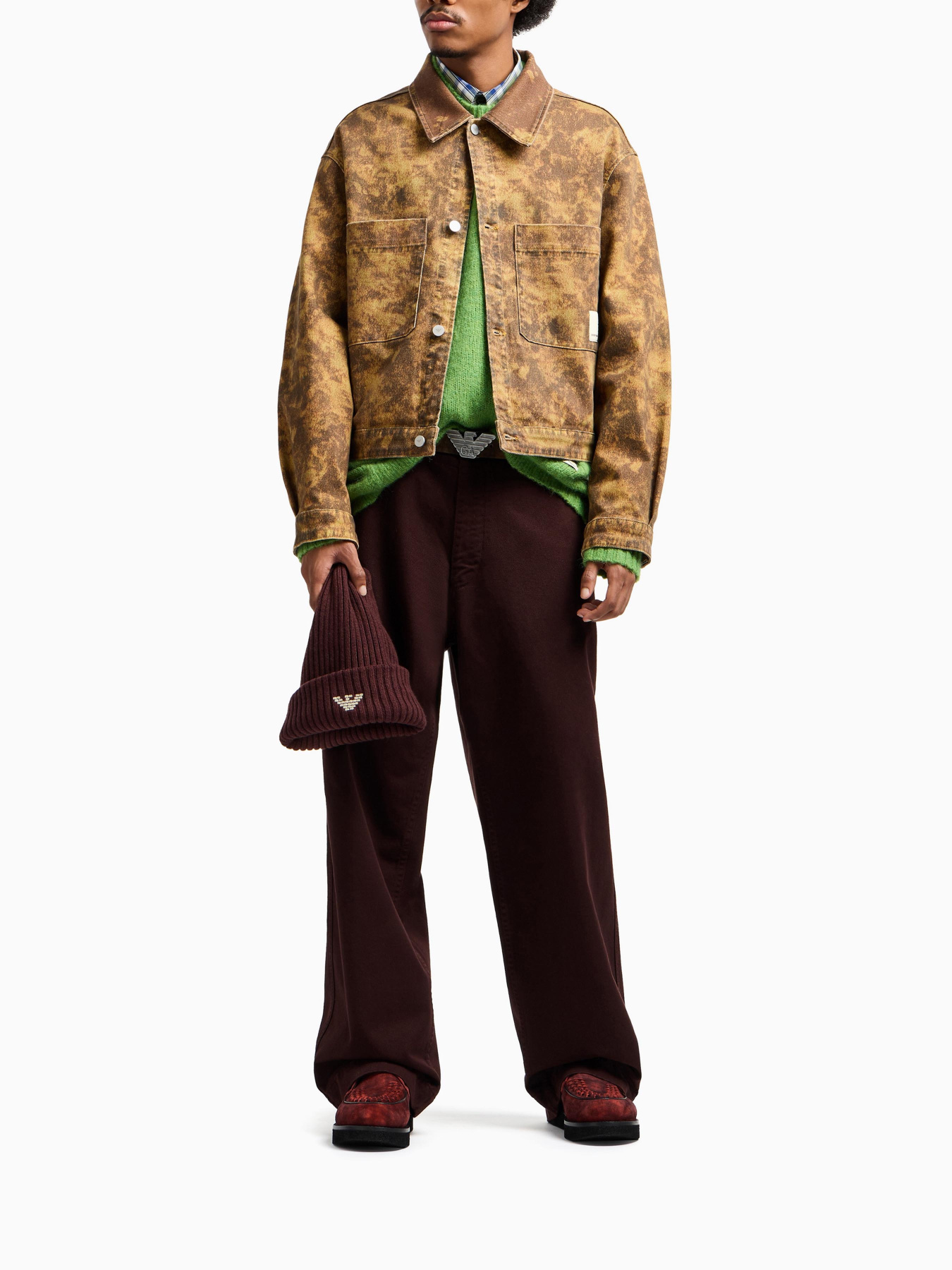 Брюки повседневные Emporio Armani модель EM001229-AF19310-U6032 Фото