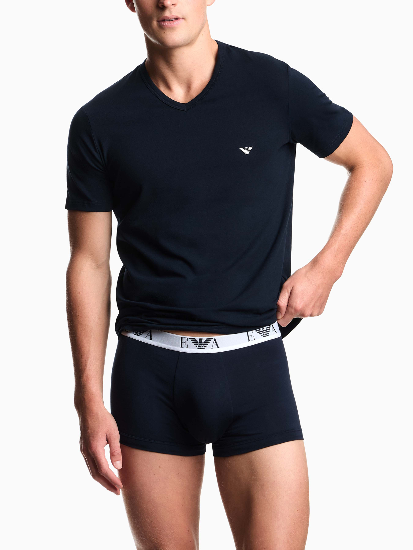 Набор футболок Emporio Armani модель EM000392-AF14132-MB143 Фото