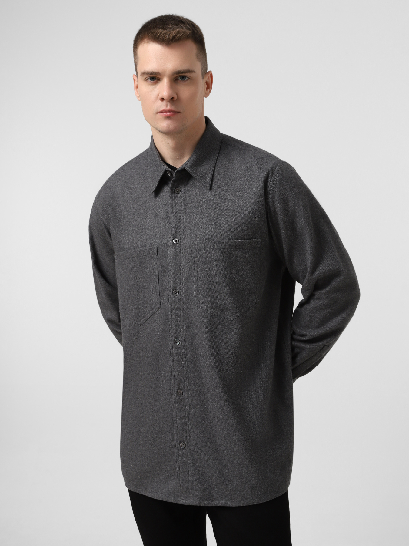 Рубашка повседневная Emporio Armani модель EM001604-TE16011-O8003 Фото