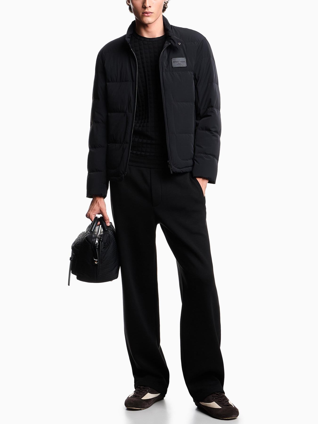 Штаны спортивные Emporio Armani модель EM002867-AF17547-UC001 Фото