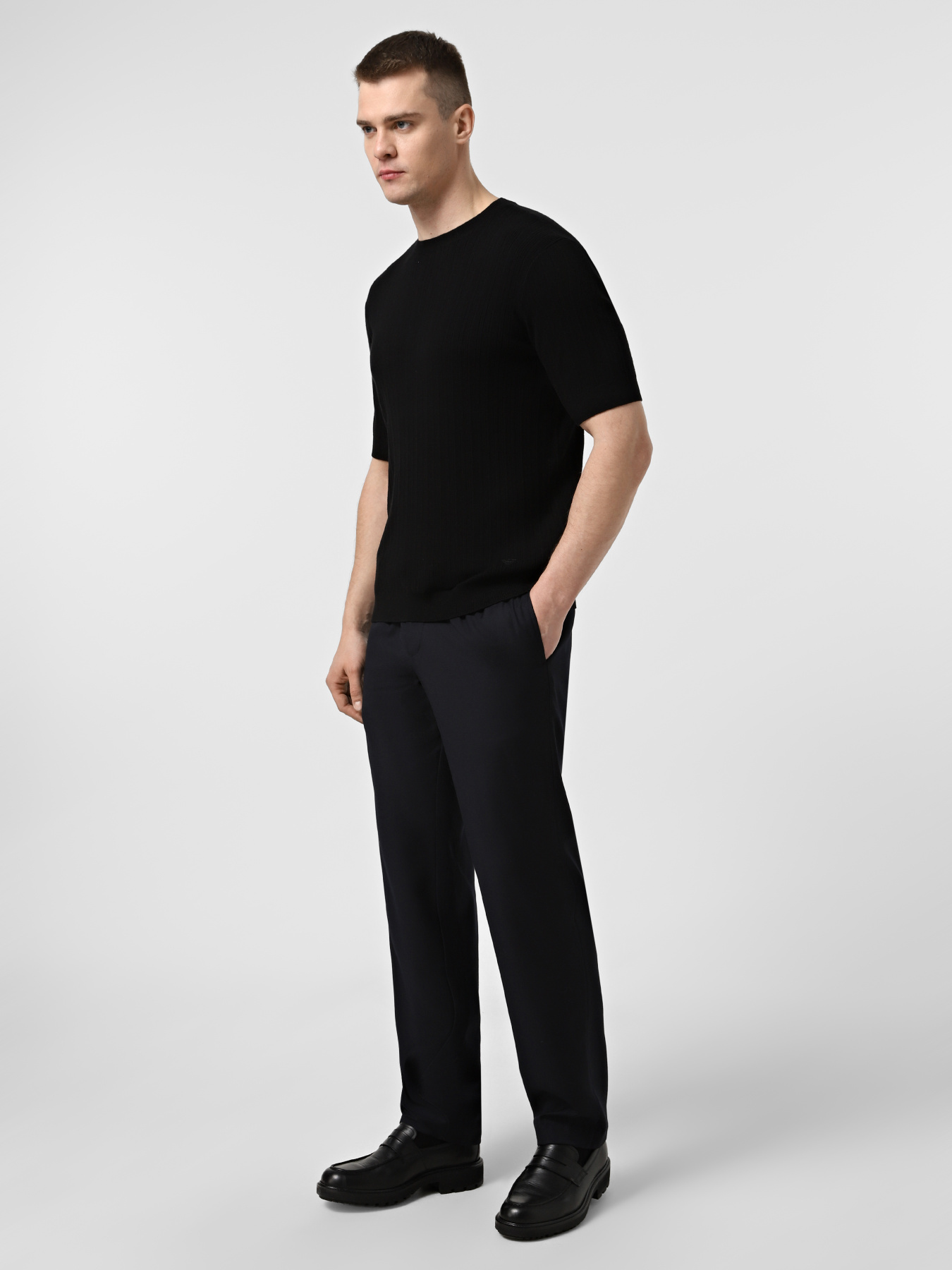 Футболка Emporio Armani модель EM003506-AF19548-UC001 Футболка Emporio Armani модель EM003506-AF19548-UC001 Фото