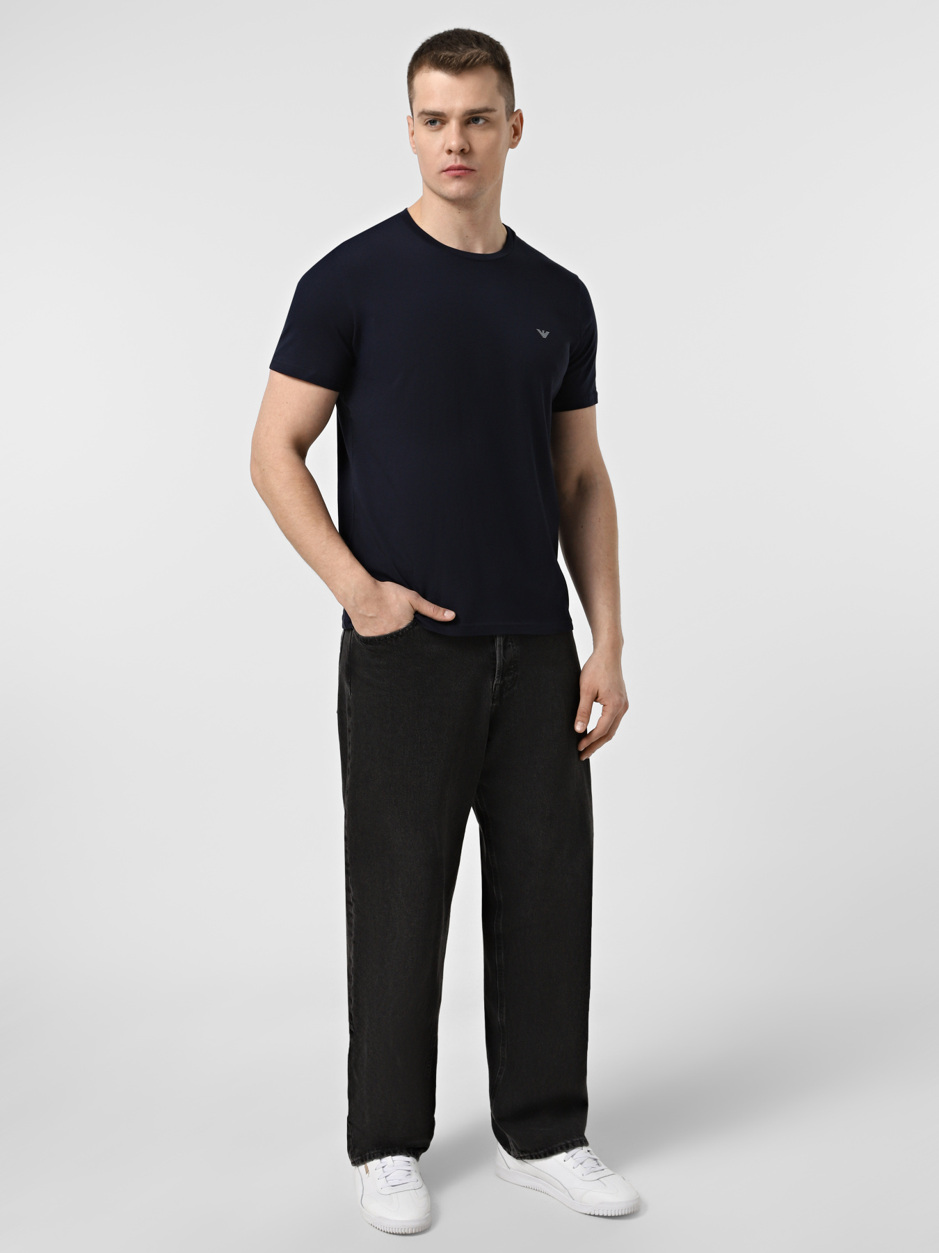 Набор футболок Emporio Armani модель EM000391-AF10776-M8098 Фото