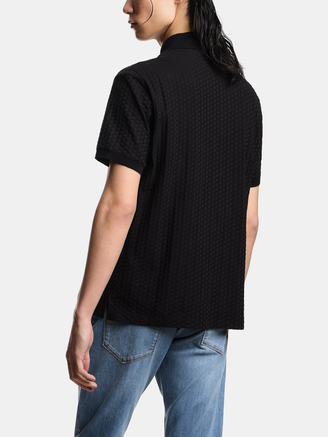 Поло Emporio Armani модель EM001295-AF10762-FC295 Поло Emporio Armani модель EM001295-AF10762-FC295 Фото