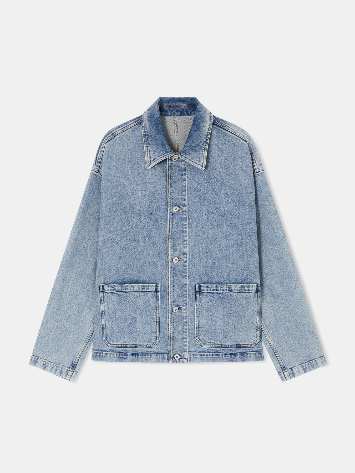 Джинсовая куртка Emporio Armani модель EM004722-AF23101-MB003 Джинсовая куртка Emporio Armani модель EM004722-AF23101-MB003 Фото