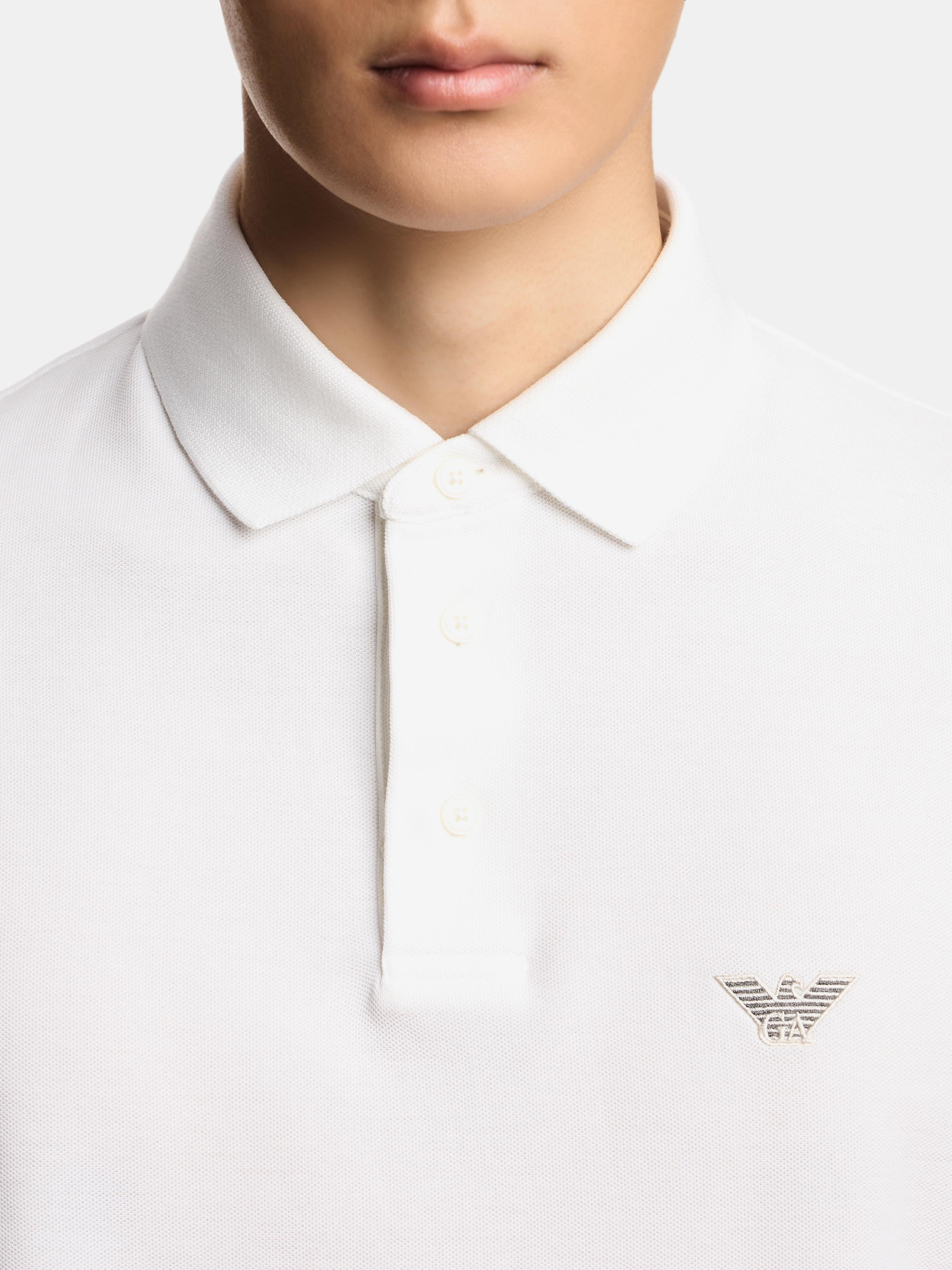 Поло Emporio Armani модель EM005358-AF10497-U0003 Поло Emporio Armani модель EM005358-AF10497-U0003 Фото