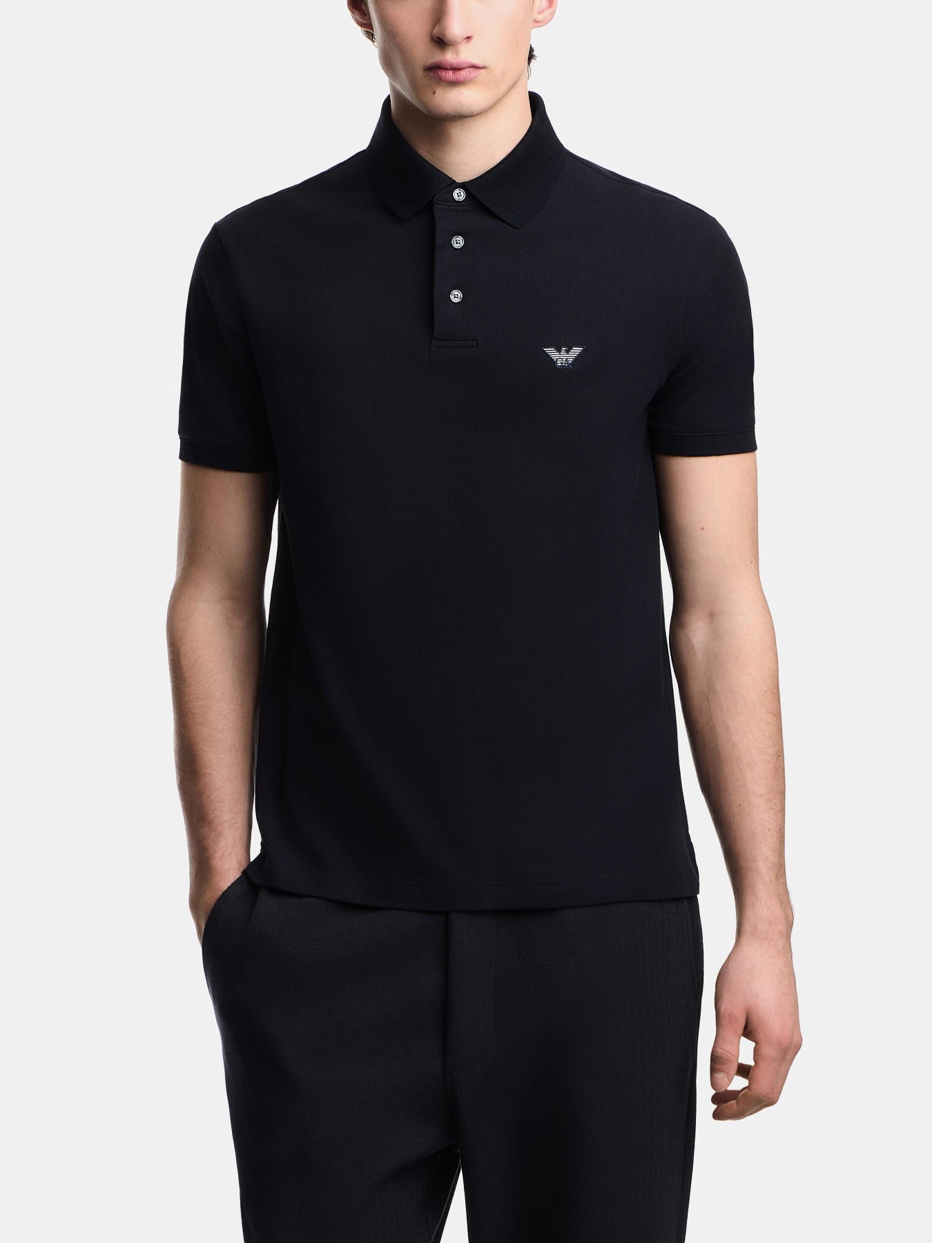 Поло Emporio Armani модель EM005358-AF10497-UB118 Поло Emporio Armani модель EM005358-AF10497-UB118 Фото