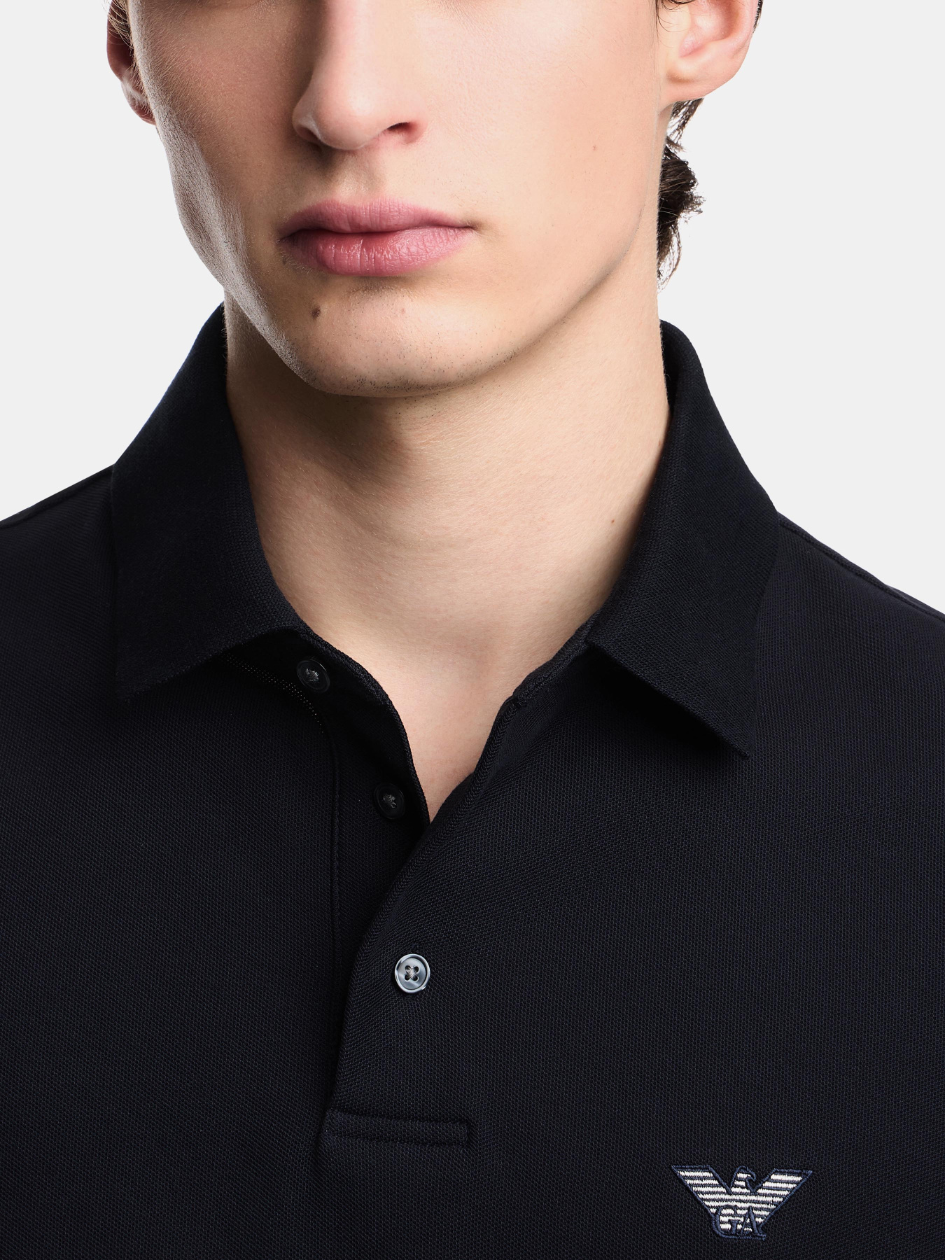 Поло Emporio Armani модель EM005358-AF10497-UB118 Фото