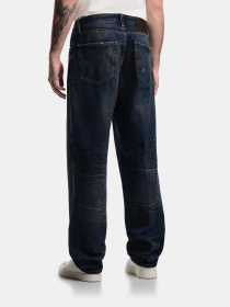 Широкие джинсы Emporio Armani модель EM005656-AF25209-MB001 Широкие джинсы Emporio Armani модель EM005656-AF25209-MB001 Фото