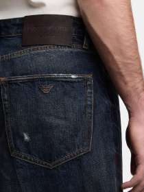 Широкие джинсы Emporio Armani модель EM005656-AF25209-MB001 Фото