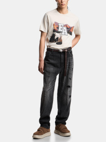 Широкие джинсы Emporio Armani модель EM005656-AF25211-M8001 Фото