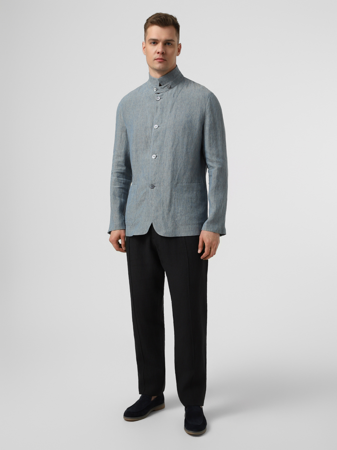 Пиджаки Emporio Armani модель EM005819-TE10410-O9003 Пиджаки Emporio Armani модель EM005819-TE10410-O9003 Фото