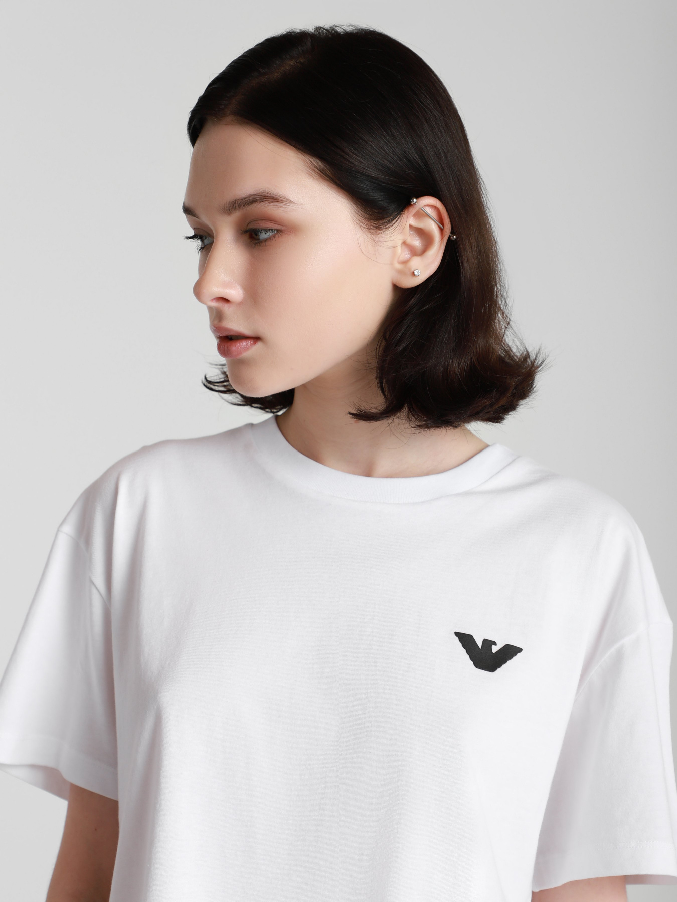 Футболка Emporio Armani модель 3K2T7X-2J53Z-0100 Футболка Emporio Armani модель 3K2T7X-2J53Z-0100 Фото