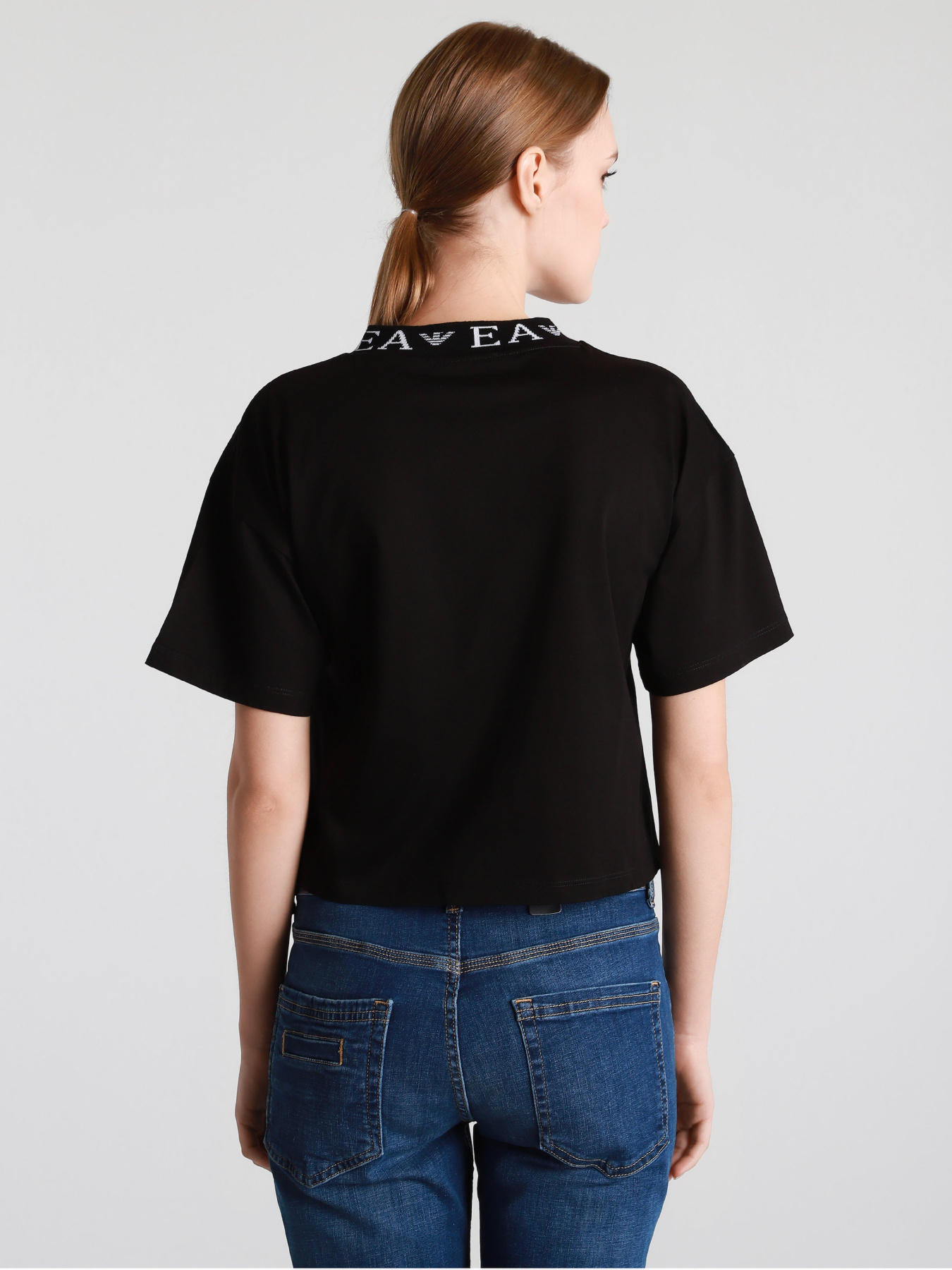 Футболка Emporio Armani модель 3K2T8D-2J95Z-0999 Футболка Emporio Armani модель 3K2T8D-2J95Z-0999 Фото