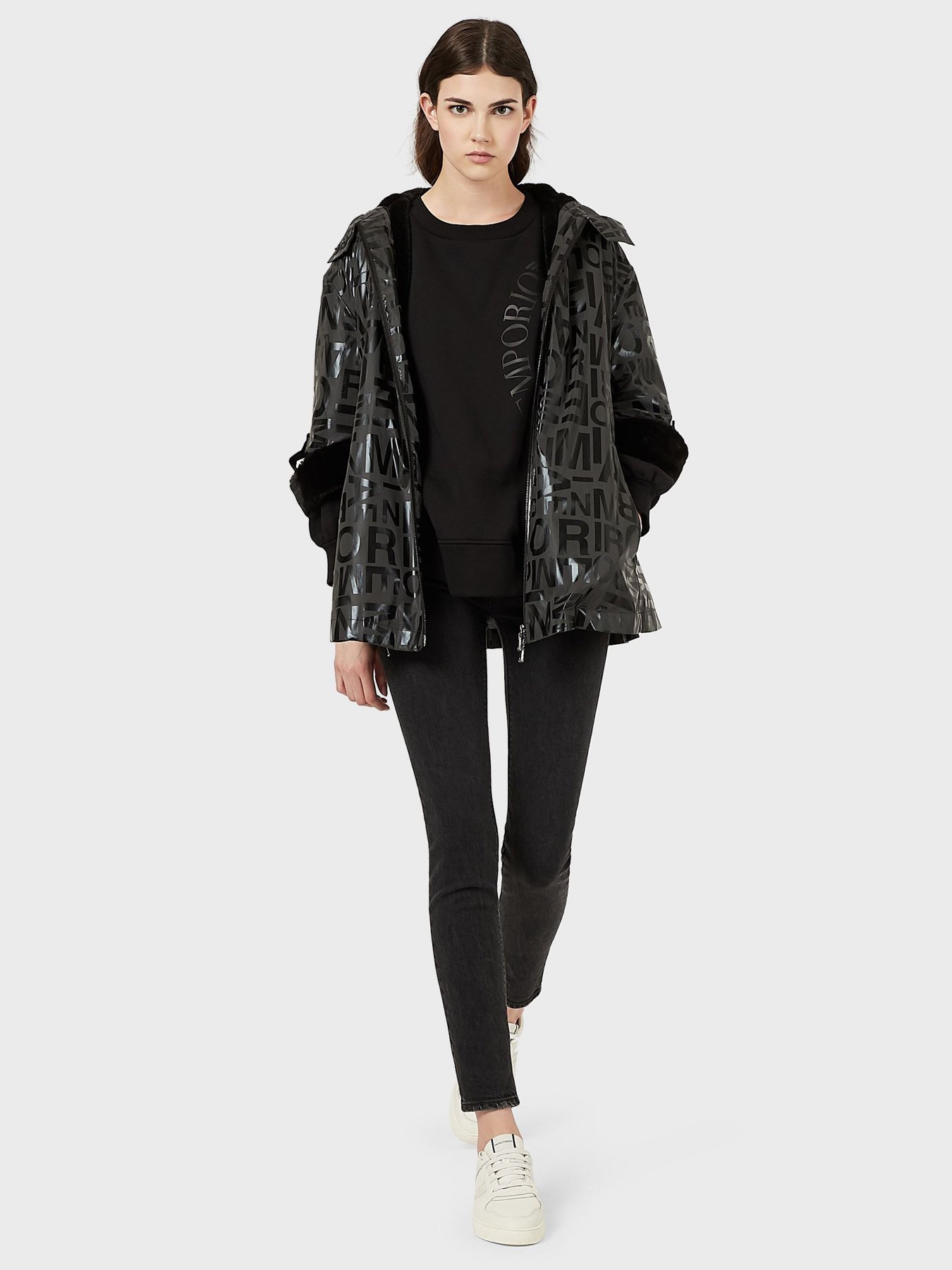 Свитшот Emporio Armani модель 6K2M7J-2JRGZ-0999 Фото