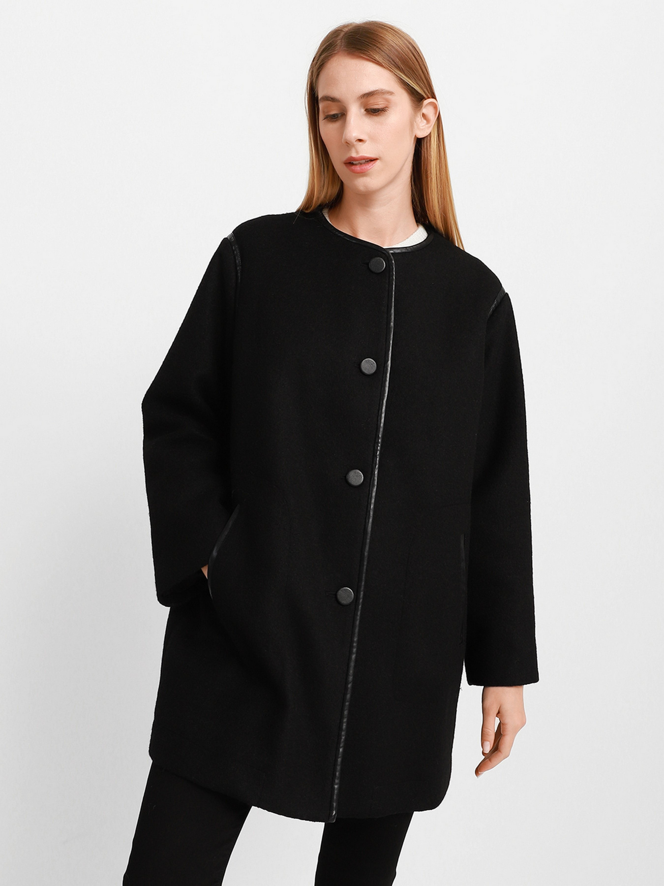 Пальто Emporio Armani модель 6K2L6A-2JWVZ-0999 Фото