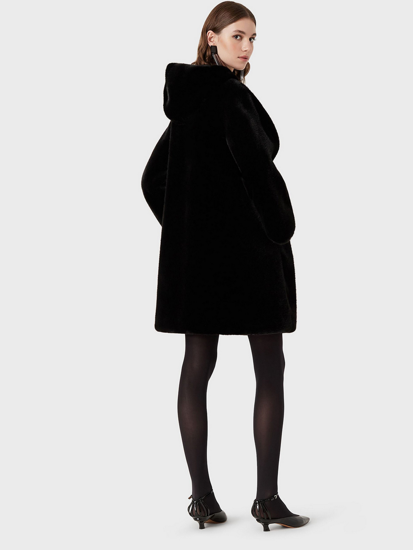 Шуба Emporio Armani модель 6K2L88-2NNUZ-0999 Фото