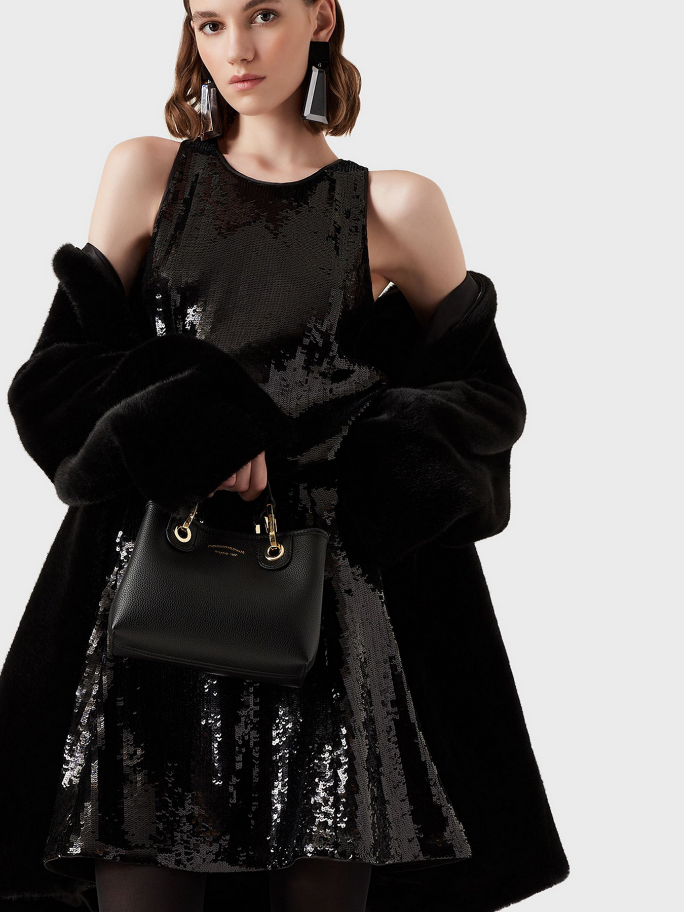 Шуба Emporio Armani модель 6K2L88-2NNUZ-0999 Фото