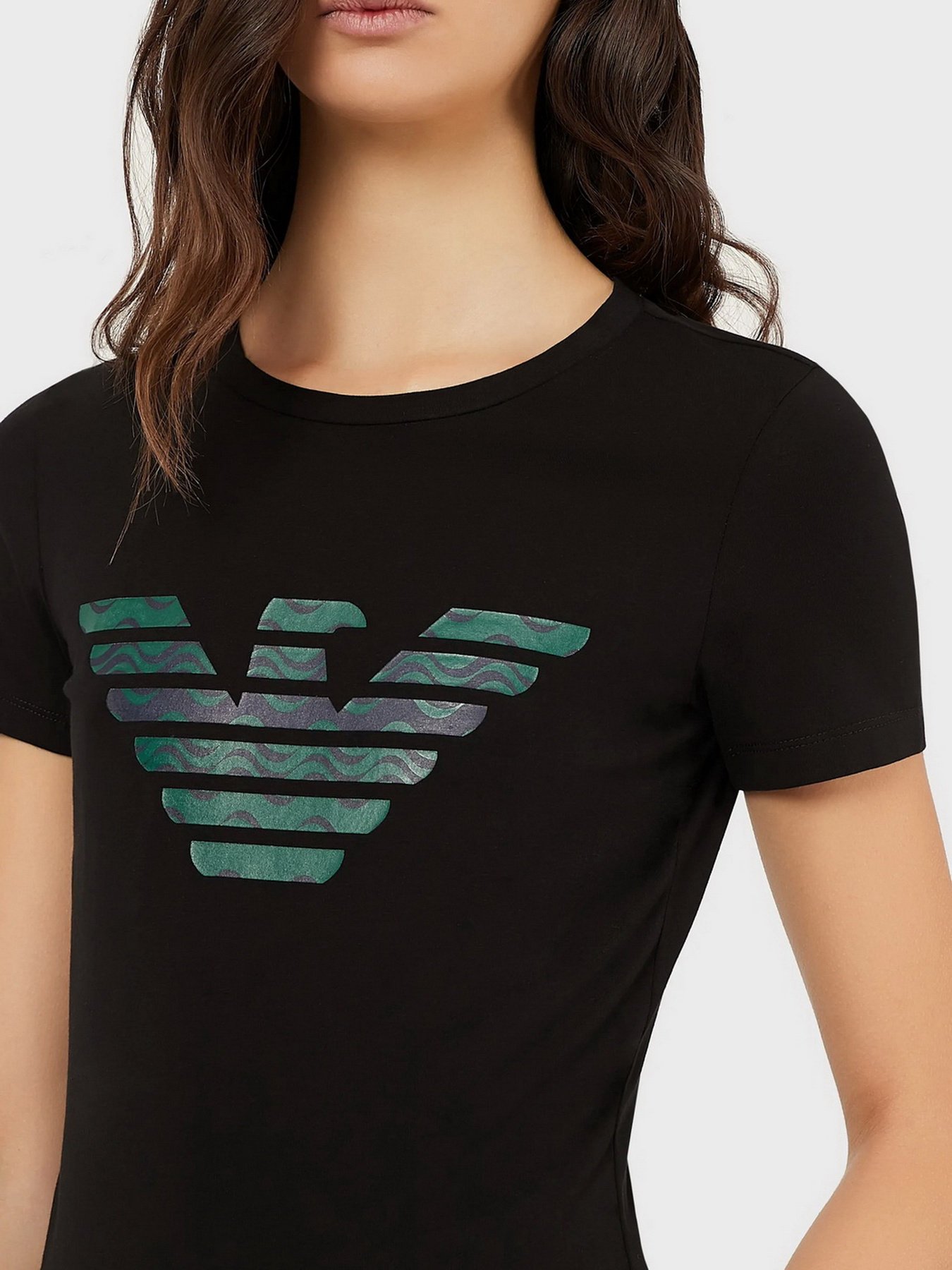 Футболка Emporio Armani модель 6K2T7N-2J07Z-0999 Фото