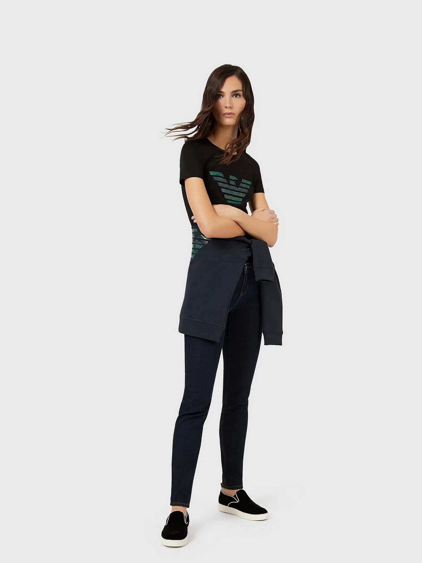 Футболка Emporio Armani модель 6K2T7N-2J07Z-0999 Фото