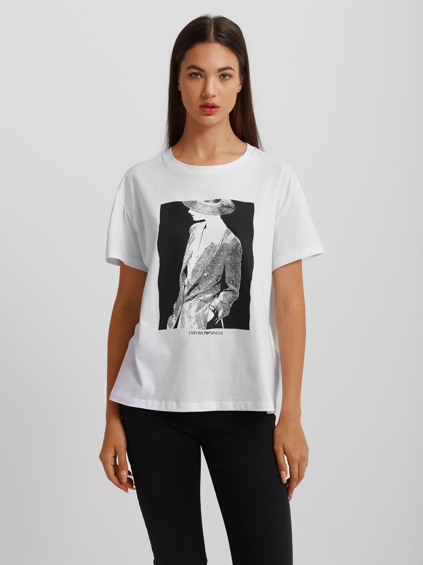 Футболка Emporio Armani модель 3L2T7E-2J53Z-0100 Фото