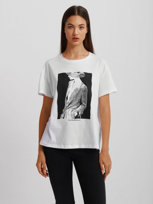 Футболка Emporio Armani модель 3L2T7E-2J53Z-0100 Фото