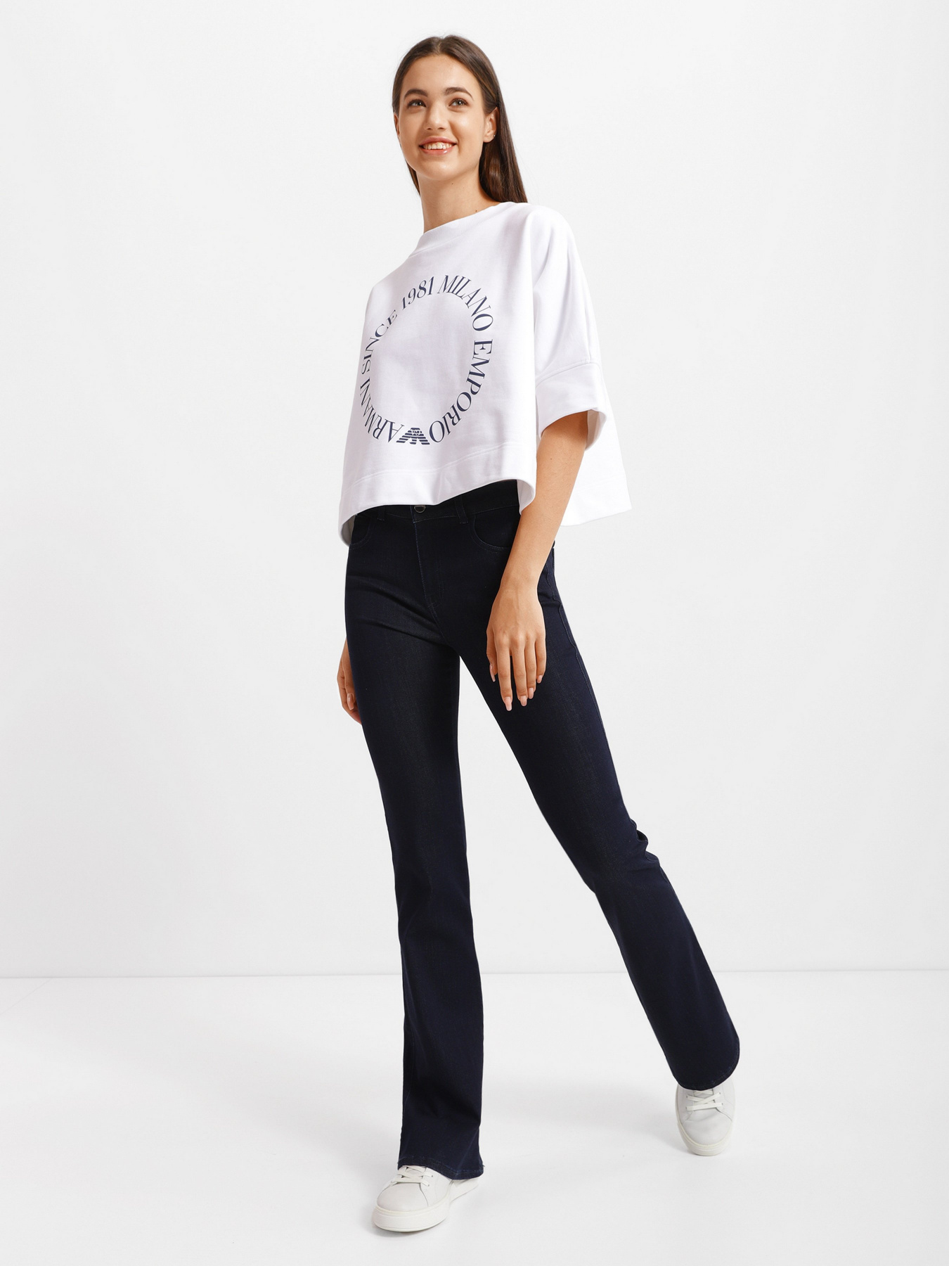 Расклешенные джинсы Emporio Armani модель 8N2J47-2DL2Z-0941 Фото