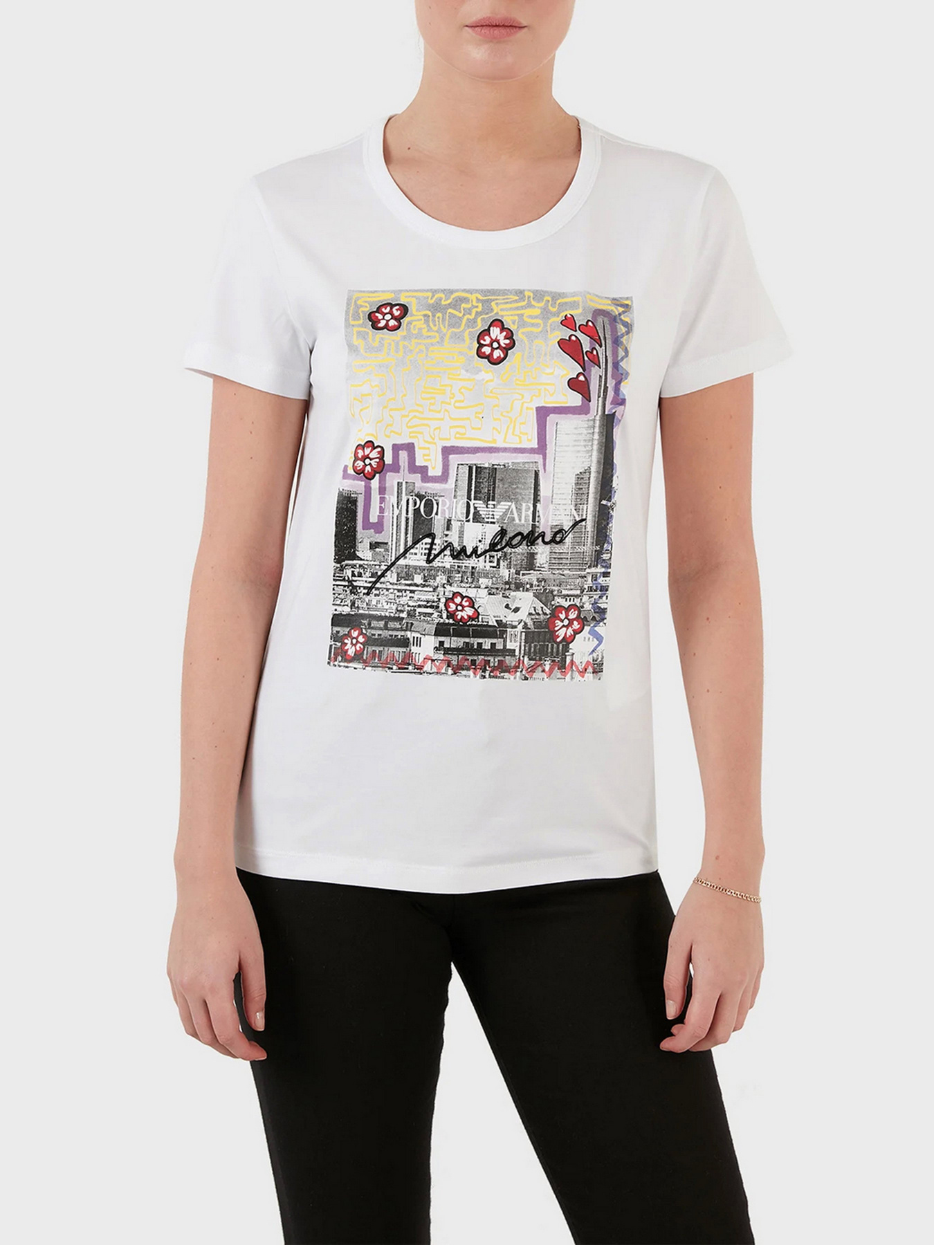 Футболка Emporio Armani модель 3L2T7X-2J07Z-0100 Фото