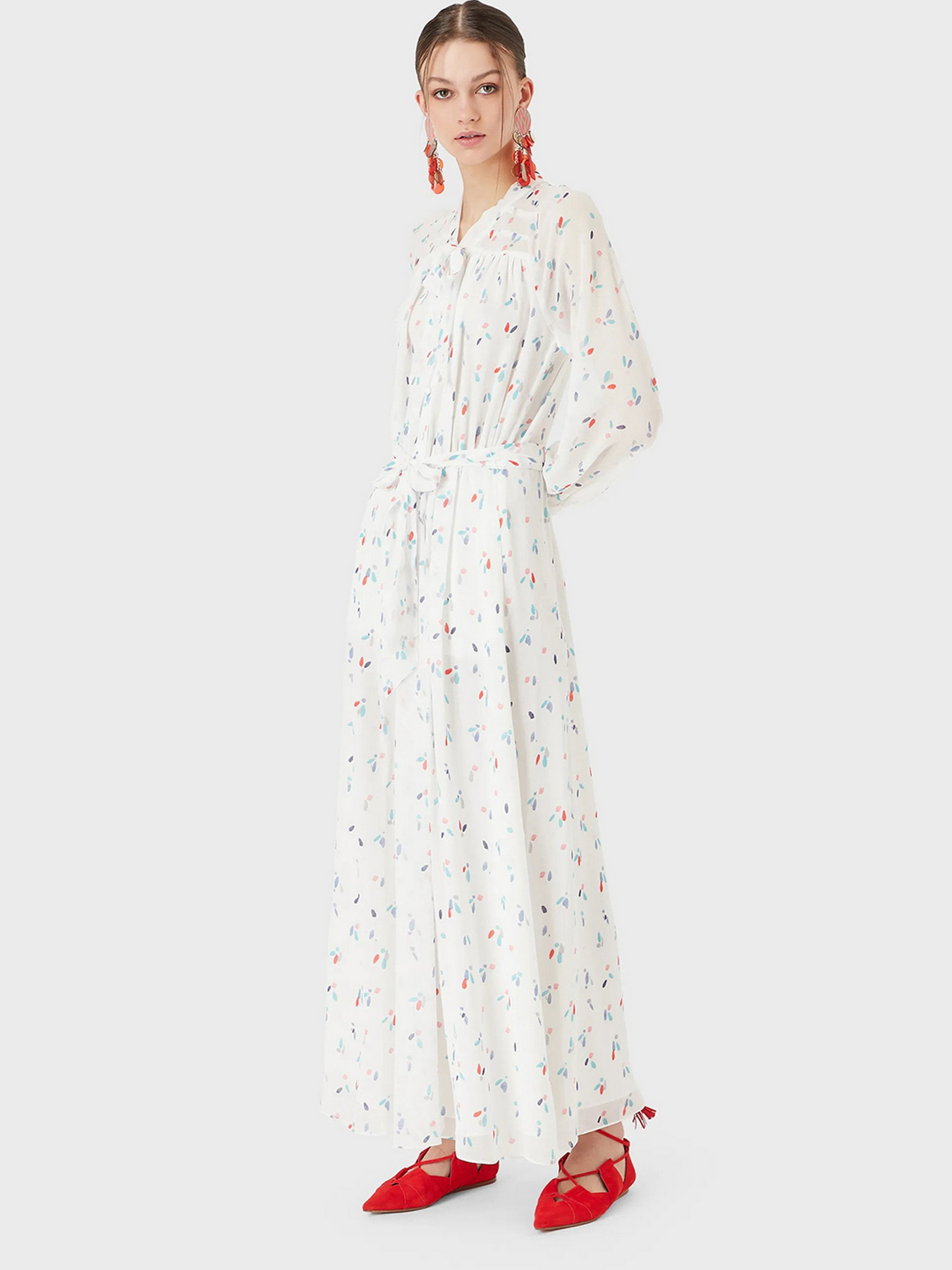 Платье макси Emporio Armani модель INA1LT-I9926-010 Фото