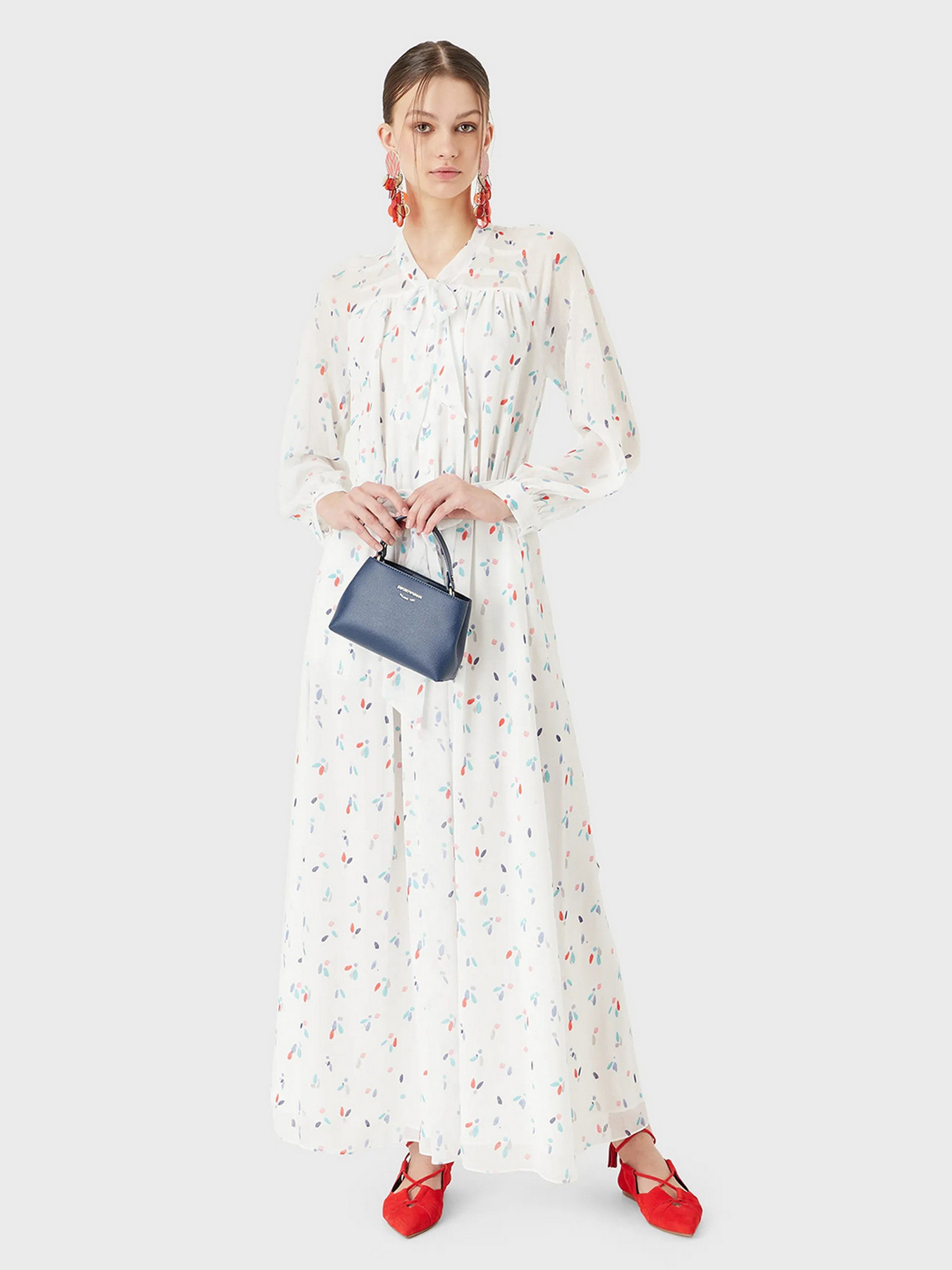 Платье макси Emporio Armani модель INA1LT-I9926-010 Фото