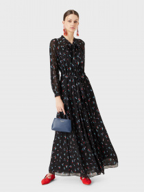 Платье макси Emporio Armani модель INA1LT-I9926-099 Фото