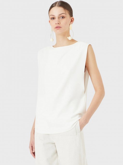 Майка Emporio Armani модель INK1FT-I9916-101 Фото