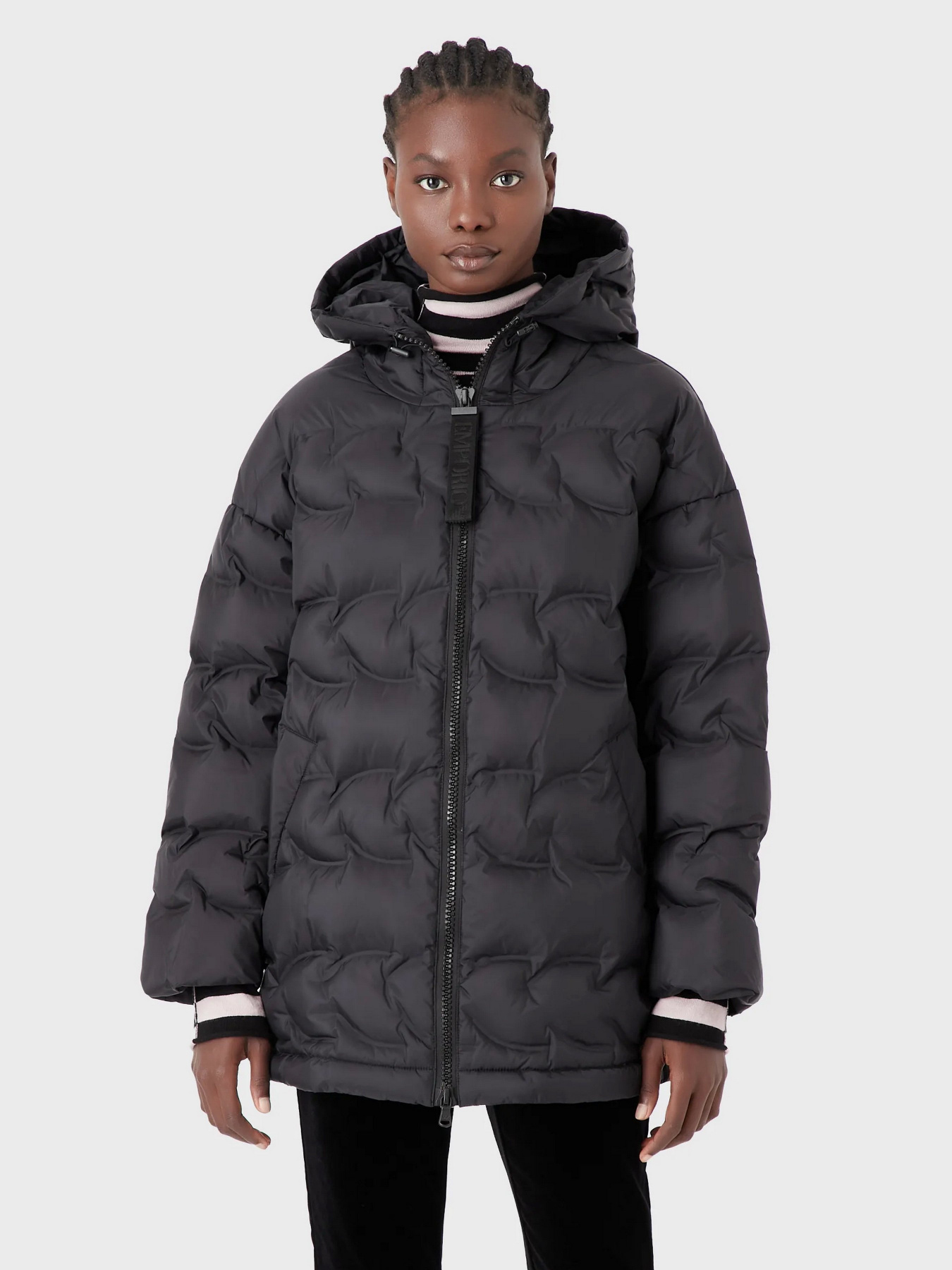 Пуховик Emporio Armani модель 6L2B87-2NIUZ-0999 Фото