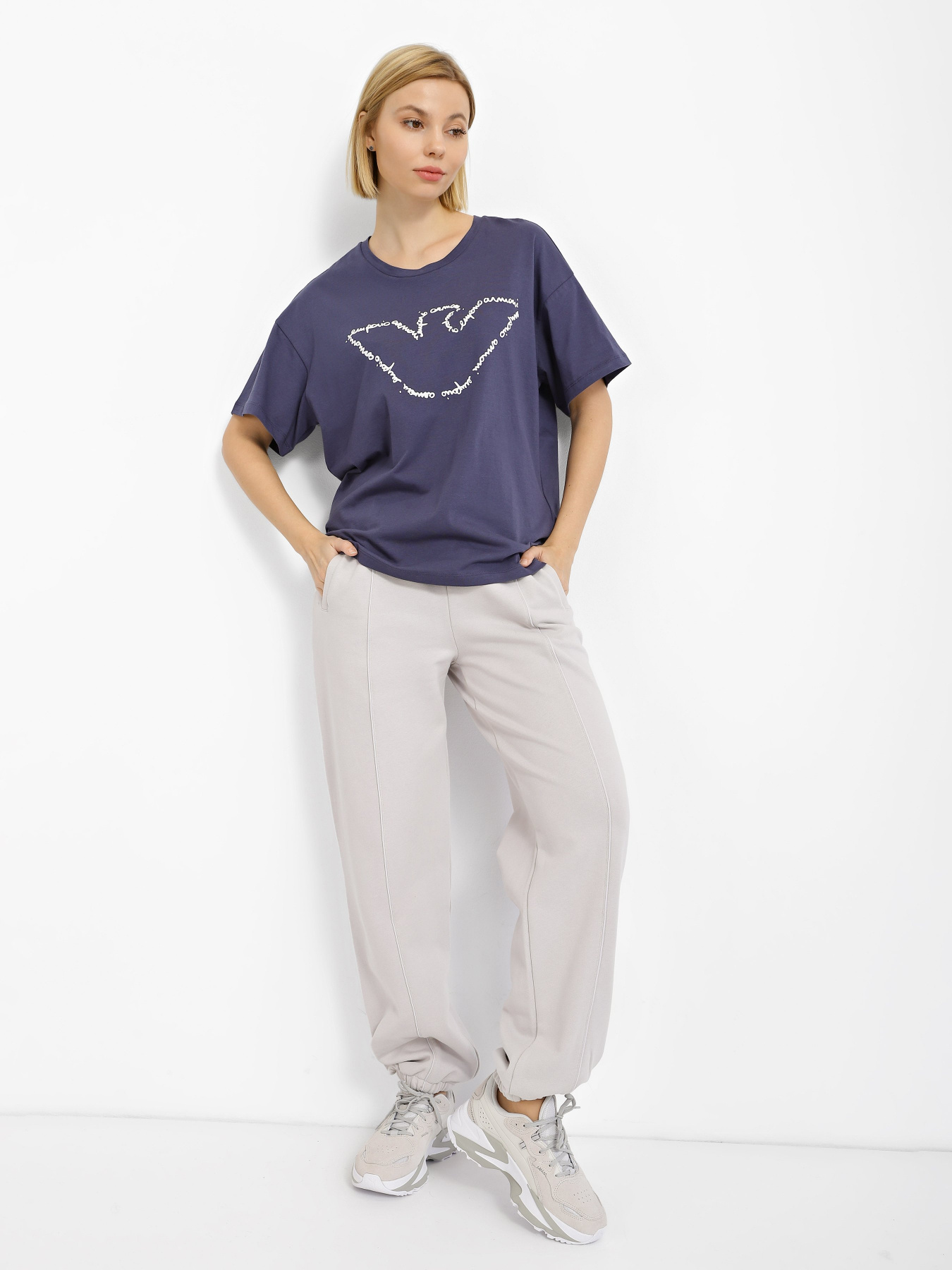 Штаны спортивные Emporio Armani модель 6L2P7B-2J49Z-0602 Фото