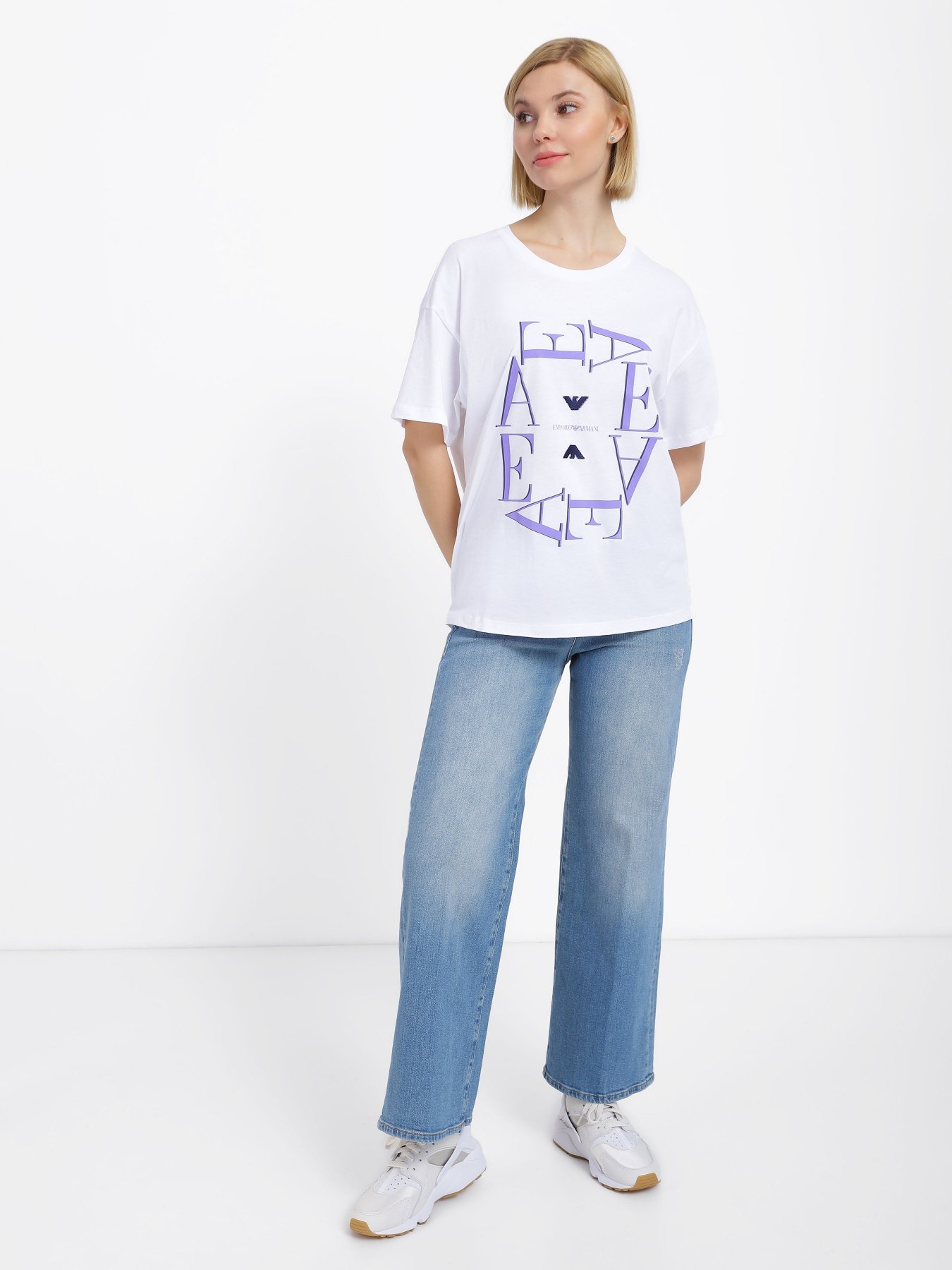 Футболка Emporio Armani модель 6L2T7B-2J53Z-0100 Фото