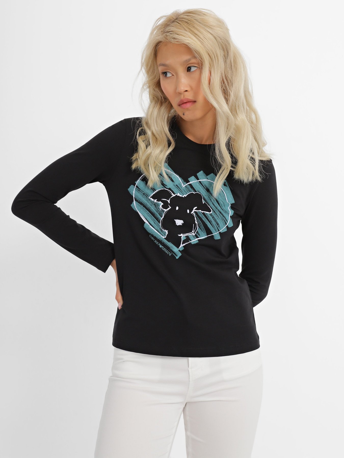 Футболка Emporio Armani модель 6L2T7K-2J07Z-0999 Футболка Emporio Armani модель 6L2T7K-2J07Z-0999 Фото