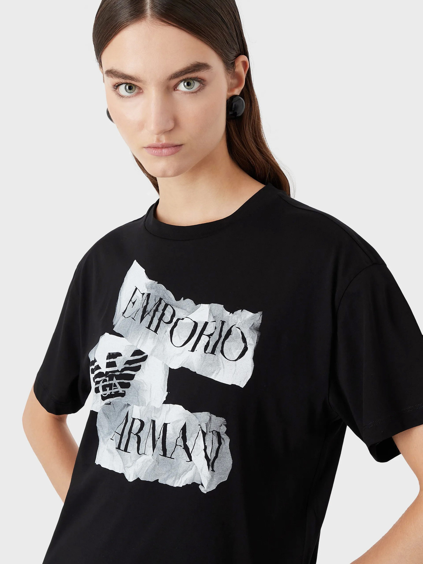 Футболка Emporio Armani модель 6L2T7Y-2JQ4Z-0999 Фото