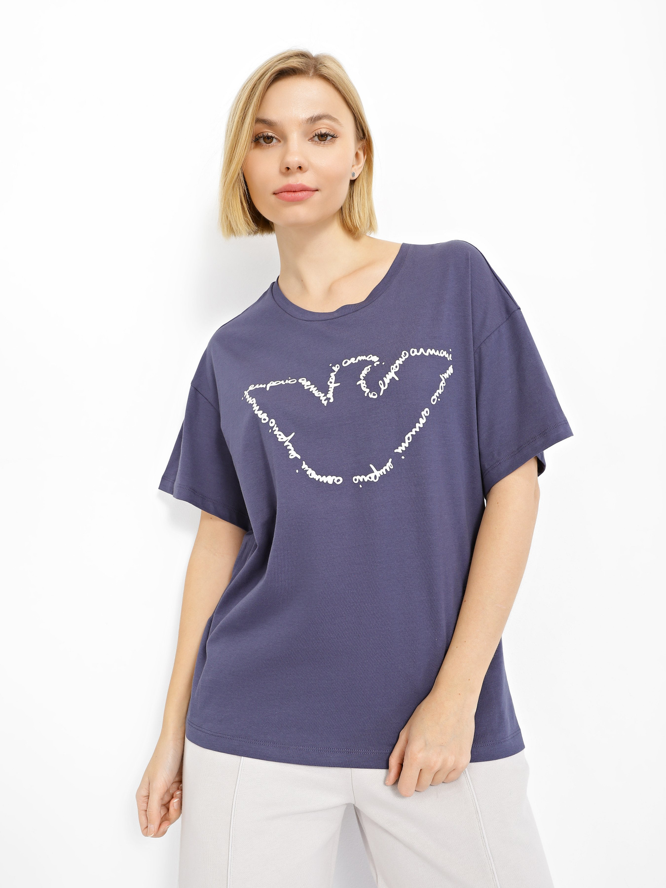 Футболка Emporio Armani модель 8N2T7A-2J53Z-0913 Фото