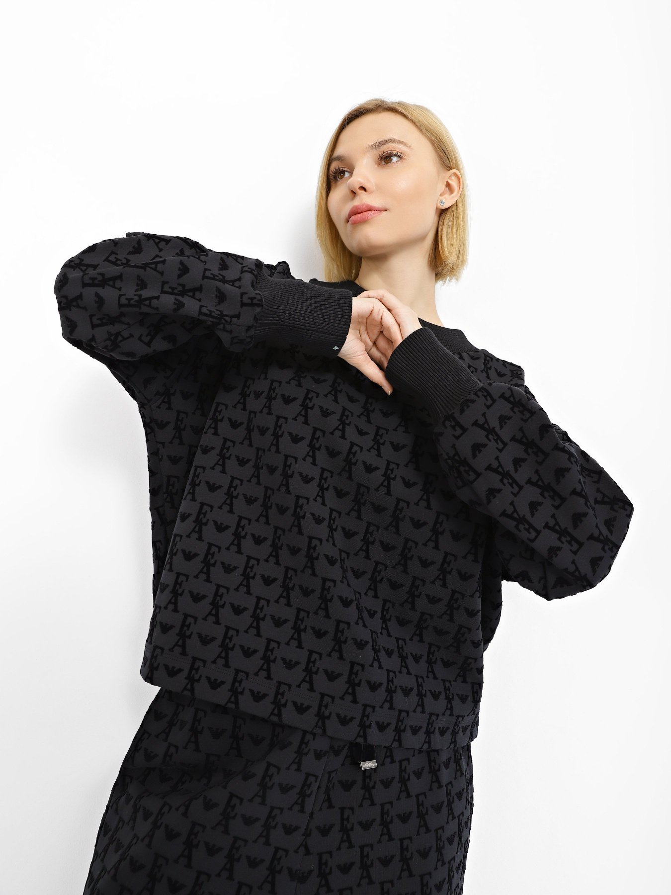 Свитшот Emporio Armani модель 6L2M7I-2JTCZ-0999 Фото