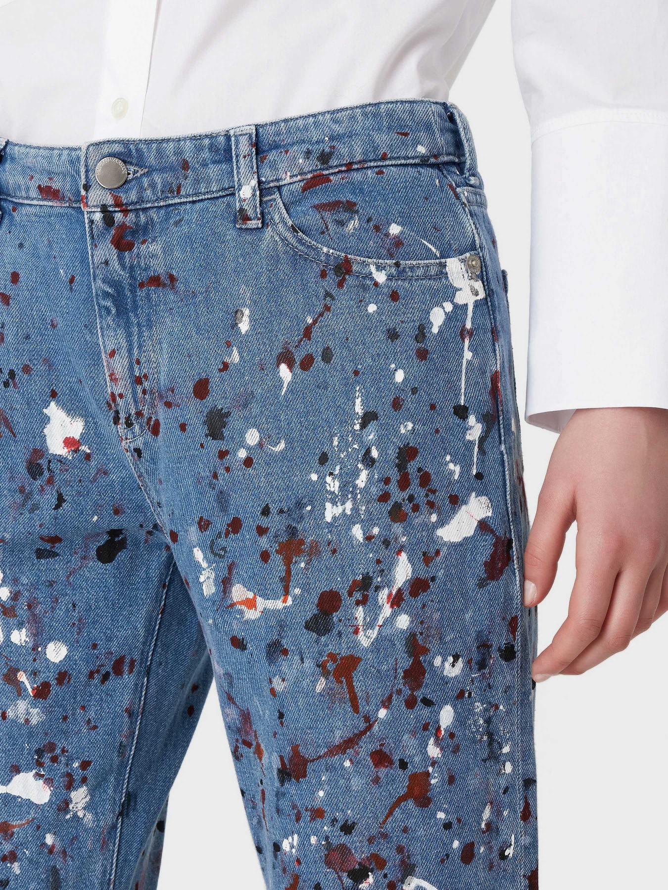 Джинсы мом Emporio Armani J15 модель 3R2J15-2DW1Z-0941 Фото